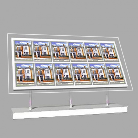 12 x A4P Freestanding Light Panel - With Bevel